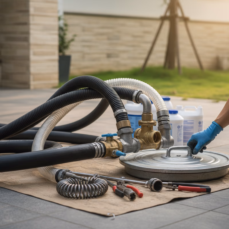 Xe hút bể phốt chuyên dụng phục vụ KĐT Ciputra Tây Hồ