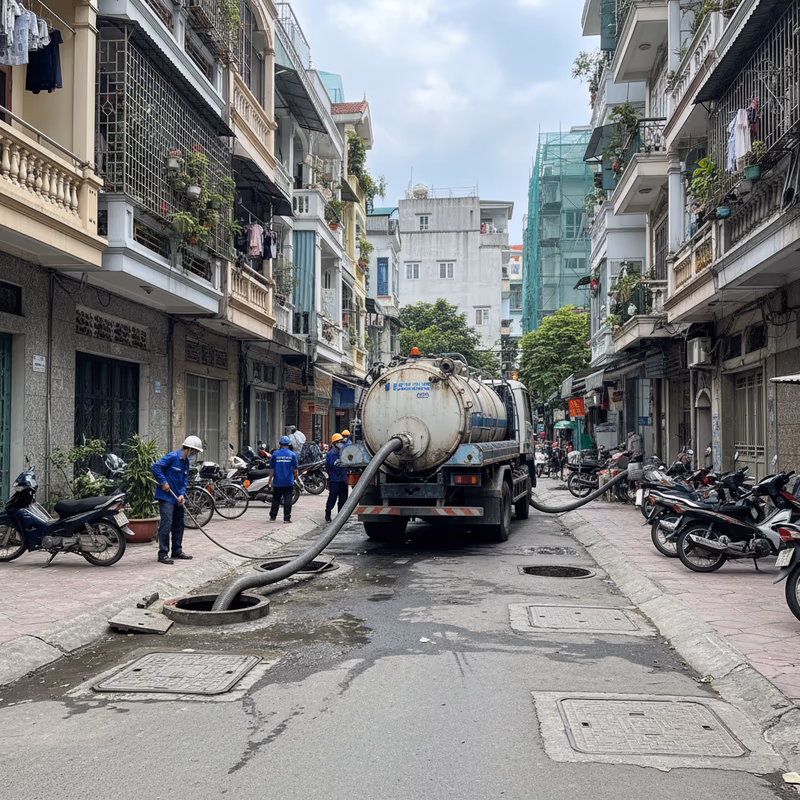 Thông Tắc Cống Gia Lâm: Giải Pháp Cho Khu Công Nghiệp & Dân Cư