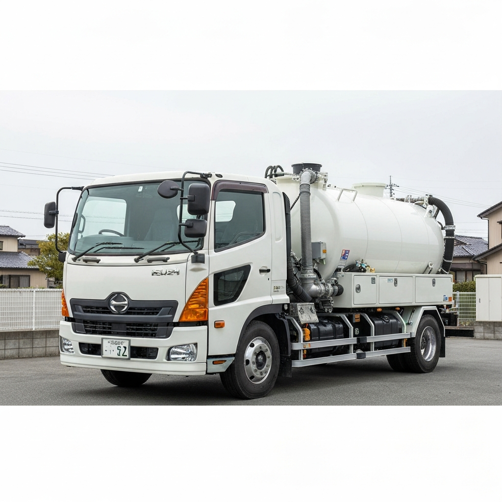 Xe hút chân không Nhật Bản hiện đại và bền bỉ